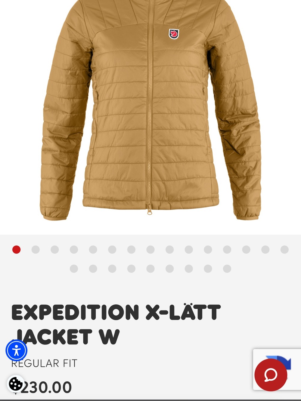 Fjallraven Expedition X-LÄTT Lightweight Jacket Women’s Small Buckwheat Brown - Picture 7 of 9